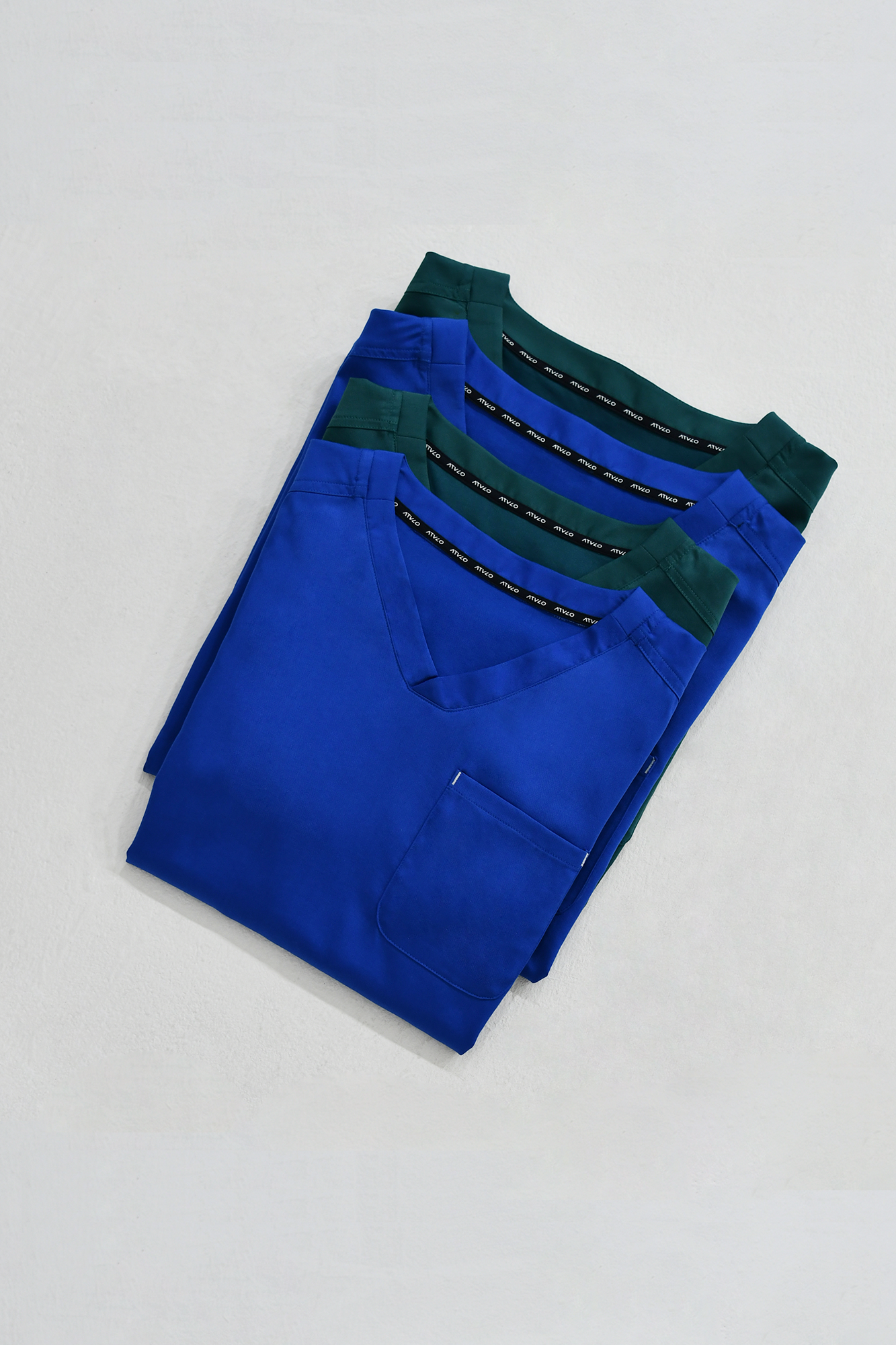 ATVLO PRIMO™ Knox /  Blue Scrub Top